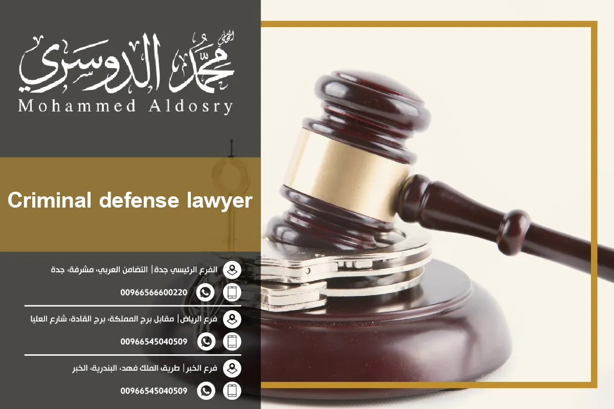 criminal defense lawyer