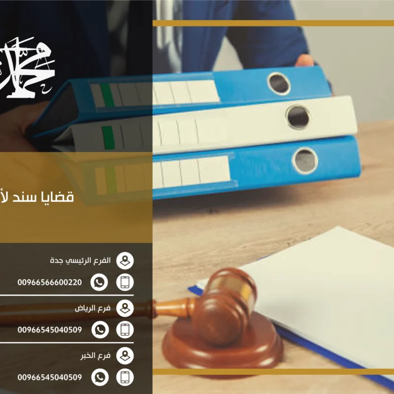 قضايا سند لأمر