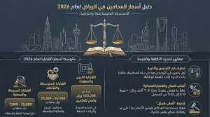 الدليل الشامل عن اسعار المحامين في الرياض