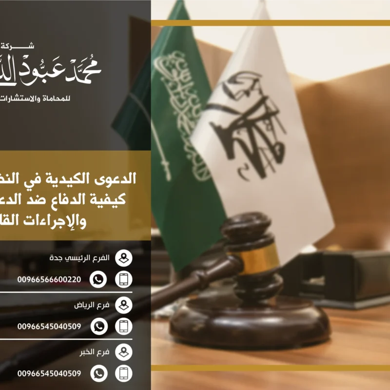 الدعوى الكيدية في النظام السعودي - شرح للقوانين المتعلقة بالدعاوى الكيدية وعقوباتها وفقًا للأنظمة السعودية