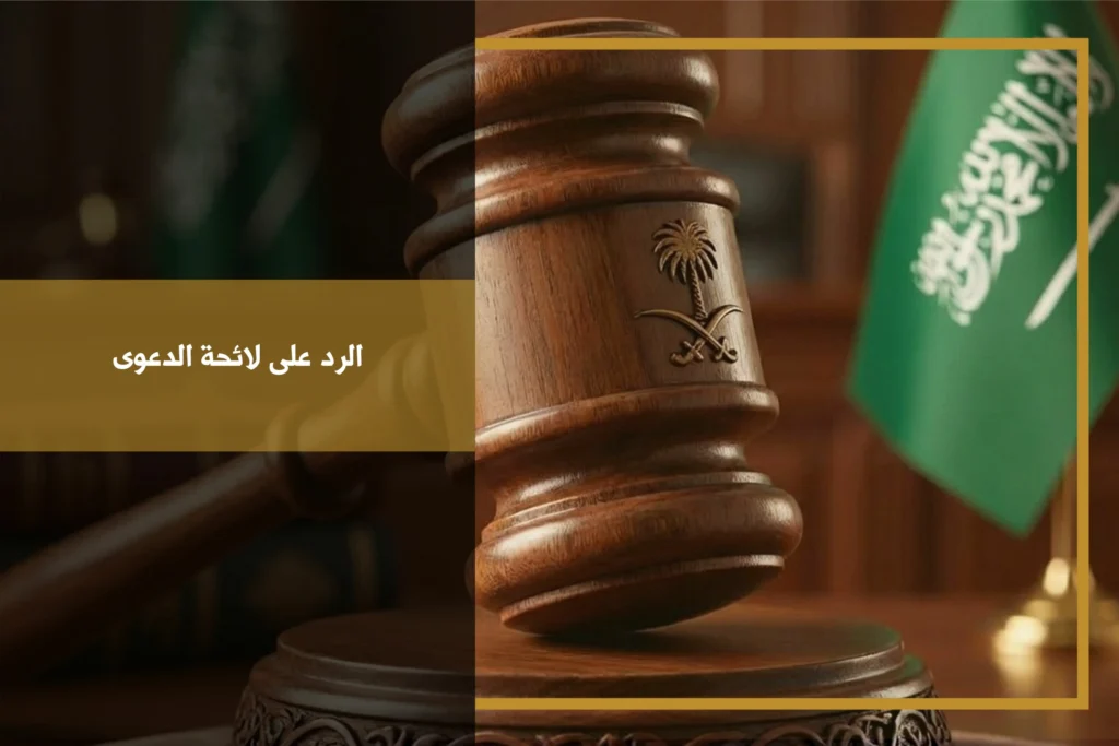 كيفية الرد على لائحة الدعوى في السعودية من خلال مذكرة جوابية منظمة ومستندات داعمة