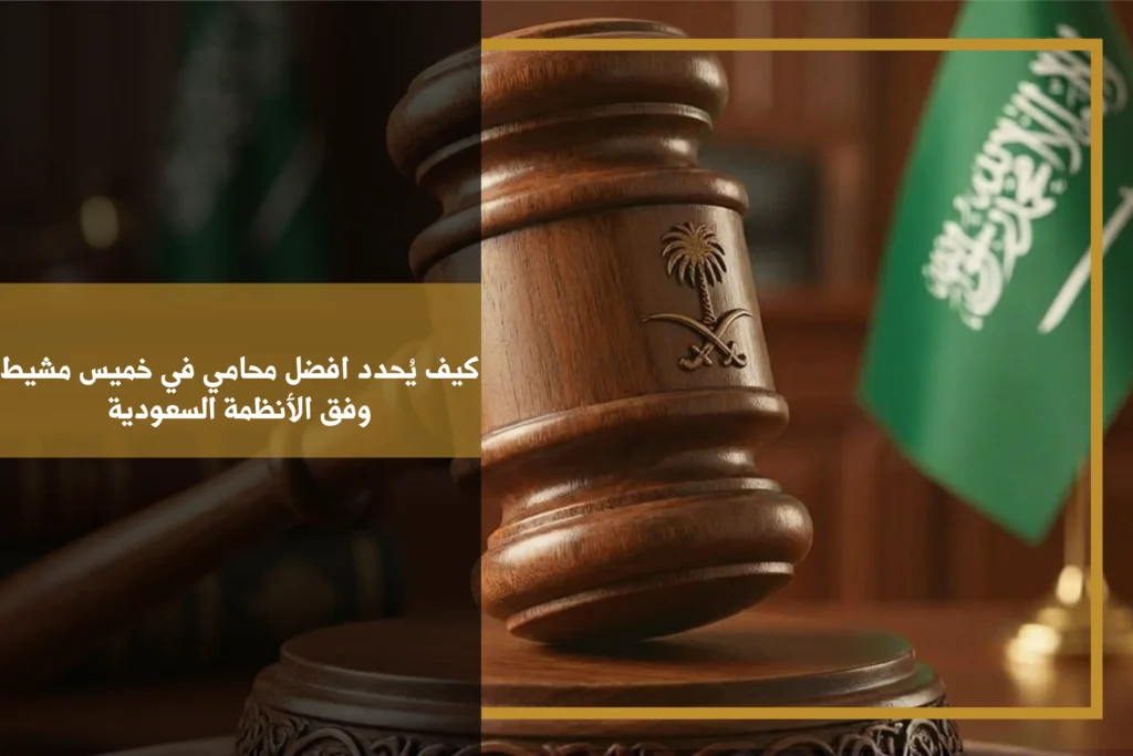 افضل محامي في خميس مشيط خلال مراجعة ملف قضية وتقديم استشارة قانونية ضمن بيئة مهنية منظمة